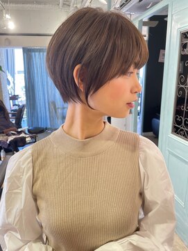 ロンドブルーム 天神大名店(Lond Bloom) 大人ショートボブ/ショート/ハイライト/デザインカラー