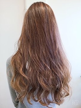 ルルスス 中庄店(rursus nakasyo) 透明感シークレットハイライトカラー×トリキュアトリートメント