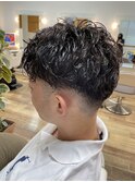 スパイラルパーマ