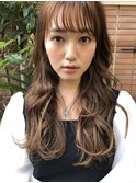 シースルーバング＊グレージュ　tatsuya