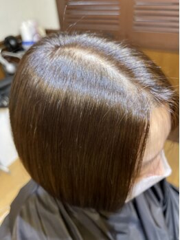 ソルシエールドゥアラジン(Sorciere de aladdin)の写真/合成樹脂を使用しないアラジンだからオーガニックヘナカラーの特性を活かした本物の髪質改善をご提案！