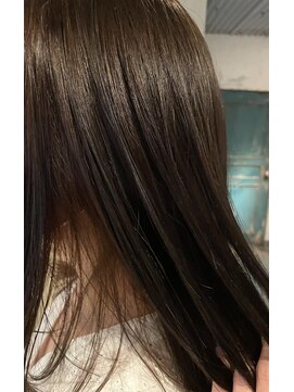 髪質改善と縮毛矯正の専門店 サンティエ(scintiller) 弱酸性縮毛矯正と弱酸性カラーでツヤツヤストレート