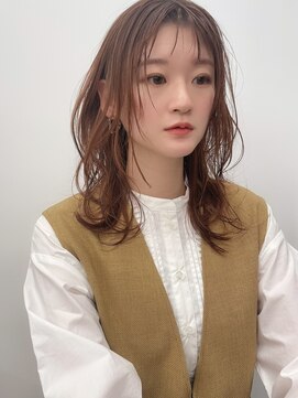 シロク センター南(SHIROKU) ゆるふわロング/ニュアンスパーマ/フェミニンロング/美肌カラー