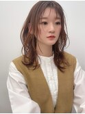 ゆるふわロング/ニュアンスパーマ/フェミニンロング/美肌カラー