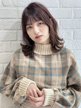 デイジー インデックスヘア 大島店(DAISY index hair) 大人可愛い20代30代40代小顔ウルフレイヤーボブ丸みショートボブ