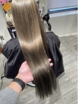 ライズ バイ レボ(RISE by REVO) 大人可愛いイメチェンモードヘアダークアッシュフェミニン我孫子