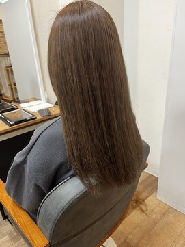テーラヘアー 土気あすみが丘店(TELA HAIR) ブリーチ無しブランジュ