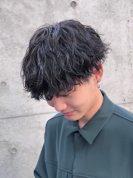 フィフス トウキョウ (fifth TOKYO) 波巻きスパイラルパーマツーブロックツイストパーマメンズヘア