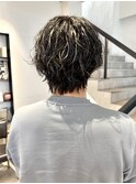 サーフカール スパイラルパーマ メンズハイライト 吉祥寺/宮坂