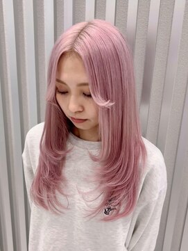 シェア 天王寺(share) ペールピンク / レイヤーカット /【元太】/share天王寺