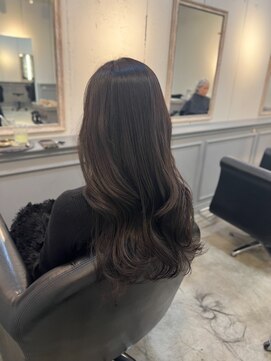 ラム(L'am) 黒髪風/くすみカラー/透明感カラー/地毛風/韓国ヘア