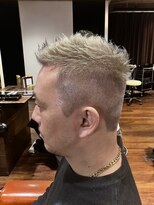 ランソ 成田店(RUNSO)&nbsp;ミルクティー×イケモヒstyle♪スパイキーショート♪イケオジ♪