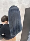 ブルーブラック/トリートメントストレート