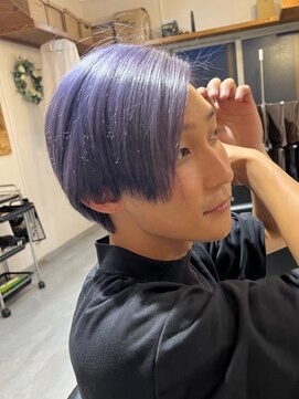 リシェア(re.share) ブルーパープル/メンズハイトーン