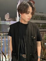 ジーナ 天神(Zina)&nbsp;センター分けスペインカール【メンズサロンZina 天神】