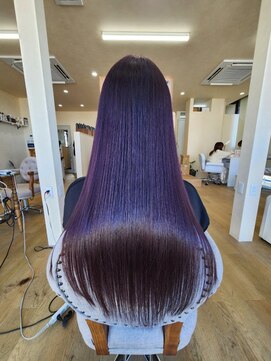 ミラシィ 成田(Mirashy) ハイライトカラーミルクティーベージュレイヤーカット