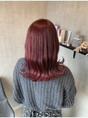 チェリーレッド　ワインレッド　ピンクブラウン　暖色系カラー