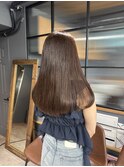 赤み消し上品艶カラー/透明感／髪質改善/ふんわり柔らかい