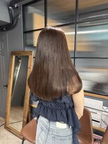 ロフティー 清澄白河(LOFTY)&nbsp;赤み消し上品艶カラー/透明感／髪質改善/ふんわり柔らかい