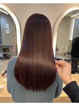 ジーナ 渋谷駅前(Zina) ＊アプリコットオレンジブラウンロング＊美髪【Zina渋谷駅前】