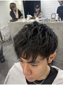 ツーブロックショートマッシュ