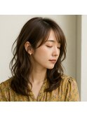 セミロングデジタルパーマ　20代 30代 40代 50代 60代