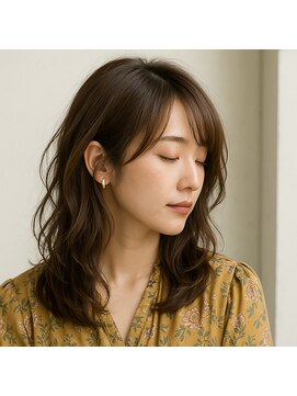 スープレックス ヘアーデザイン(SOUPREX HAIR DESIGN) セミロングデジタルパーマ　20代 30代 40代 50代 60代髪質改善