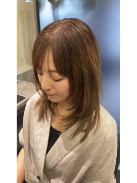 シェリール(CHERiR) ダブルカラー/レイヤースタイル/エフェクト/20代/30代/40代