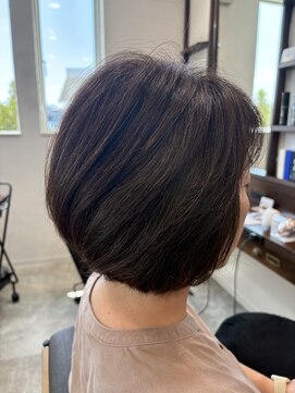 モア ヘアデザイン バイ オリジンズ つくばみどりの店(moA hair design by Origins) 流しボブ