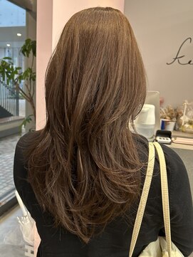 クム(kumu) 韓国へア/レイヤー/顔周り/ボブ/透明感カラー