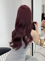 ジュイル ハラジュク(JEWIL HARAJUKU)&nbsp;10代20代30代ブリーチなしボルドーカラー