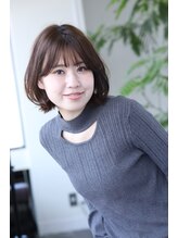 アンヘア(unhair) ゆるふわボブ