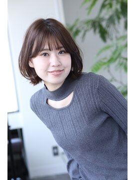 アンヘア(unhair) ゆるふわボブ