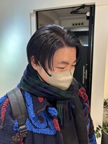 アロー(arrow)&nbsp;前髪無しフェイスフレーミング＋ハイライト