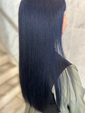 プラス アヴェダ(PLUS AVEDA) ブリーチ×ブルーバイオレット