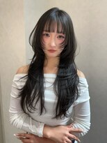 バランス ハレまち通り岡山駅前店(balance.)&nbsp;ハッシュカット×ブルーブラック
