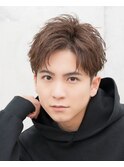爽やかアップバング