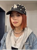 オレンジブラウン オレンジカラー ブリーチ