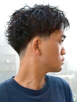 エリマ 調布(elima)&nbsp;調布メンズパーマルーズショートアクティブショートツイスパ緩め