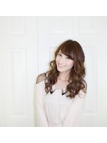 スティルヘア(still hair) 20代30代大人可愛いセミロングくせ毛風パーマヌーディウエーブ