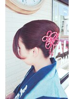 アルベリー ヘアアンドスパ 浜松領家店(ALBELY hair&spa) 夜会巻き