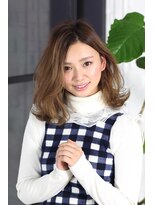 エアー 大阪(AIR)&nbsp;【air-OSAKA】山内 理　大人かわいいロブ×スモークアッシュ