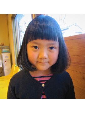ヘアーズシェード(HAIR'SSHADE) ワンレンキッズボブ