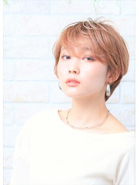 ソア 武蔵小杉(SOAR) 刈り上げ女子セシルカットグラボブ金髪ショートマッシュショート