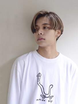 コイ(coii) 【coii】センターパート前下がりマッシュ(原宿/表参道)