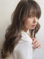 表参道chobii栗原小顔カットデジタルパーマグレージュゆるふわ6