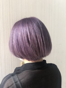 トムキャット(TOM CAT) ショートボブ×ラベンダーアッシュ