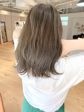 ノル(Knoll) オリーブグレージュ/アッシュブラウン/大人ミディアム[日比谷］