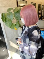 ジーニーホリエ(Geniee horie)&nbsp;Geniee horie 【 透け感×ピンキーボブ 】