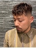 ダウンバングパーマ